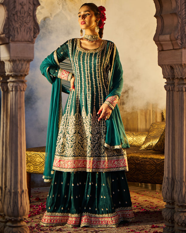 Ready to wear - Bottle Green 2585